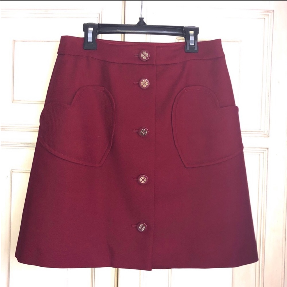 kate spade spade flower skirt